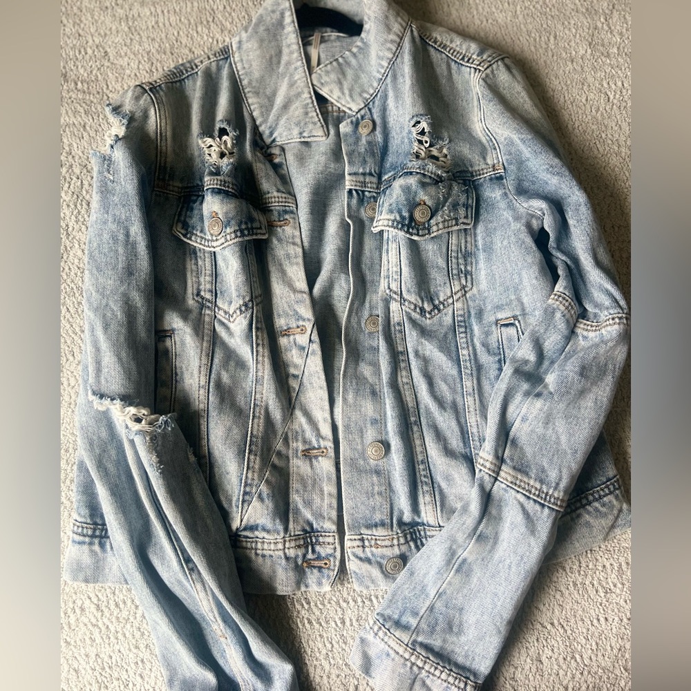 Free People Jean jacket